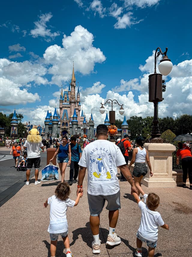 Torie's children on a Disney cruise