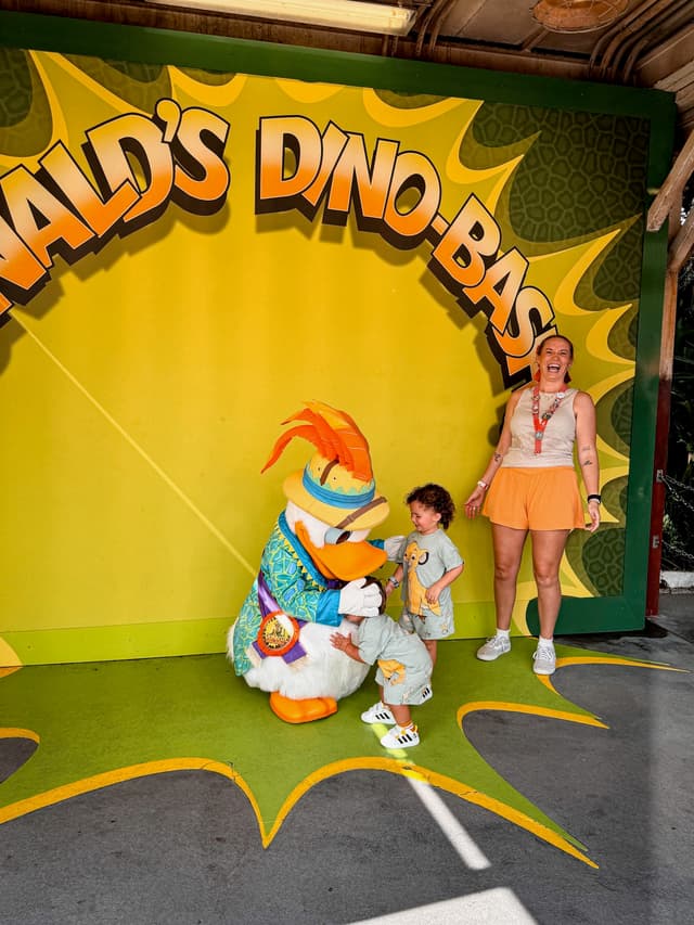 Torie's family at Disney's Magic Kingdom